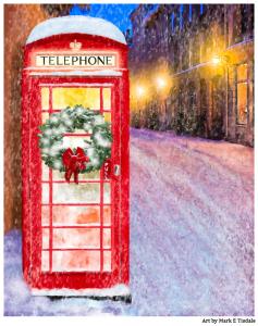 British Themed Christmas Cards